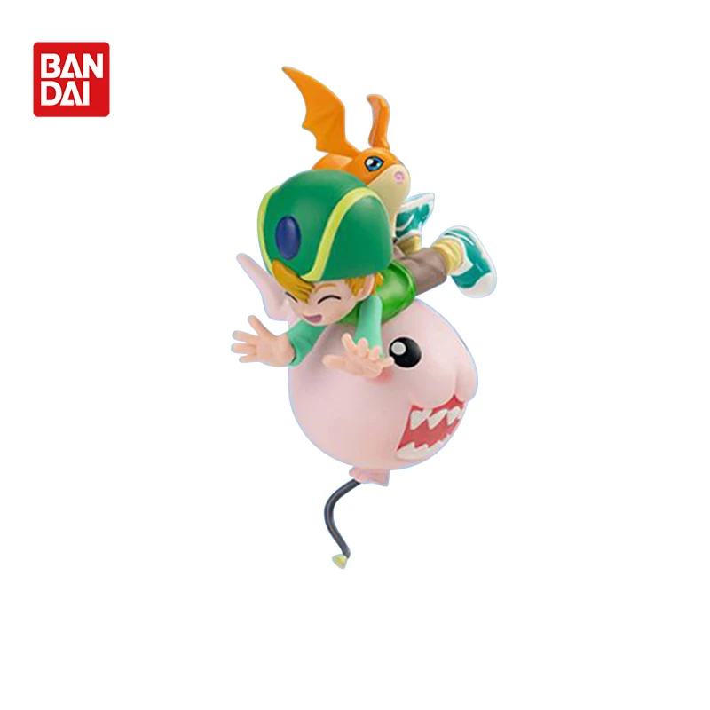 BANDAI Original Digimon Adventure Animation Game Peripheral Toy Agumon Gabumon Boxed Gacha Anime Action Model Figures Collection