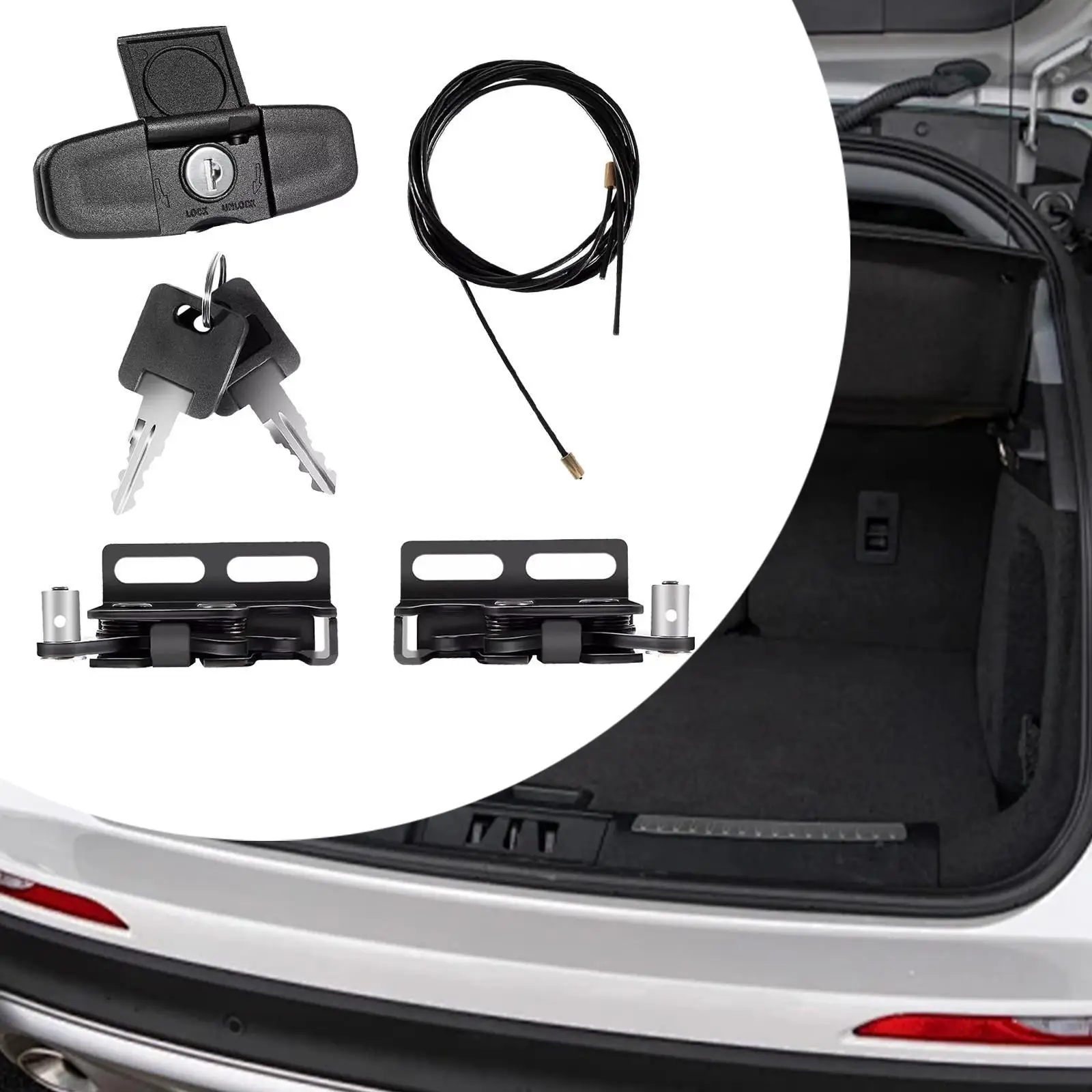 

Twist Handle Kit 113436-100xq with Rotary Latch with 2 Keys Accessories 113436 for Leer Truck Cap 100xq Tsc700 100XL 100XR