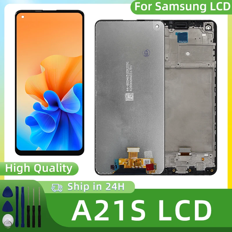 6.5 "ips para samsung galaxy a21s dispaly SM-A217F SM-A217M lcd substituição da tela de toque para samsung a217 display SM-A217N