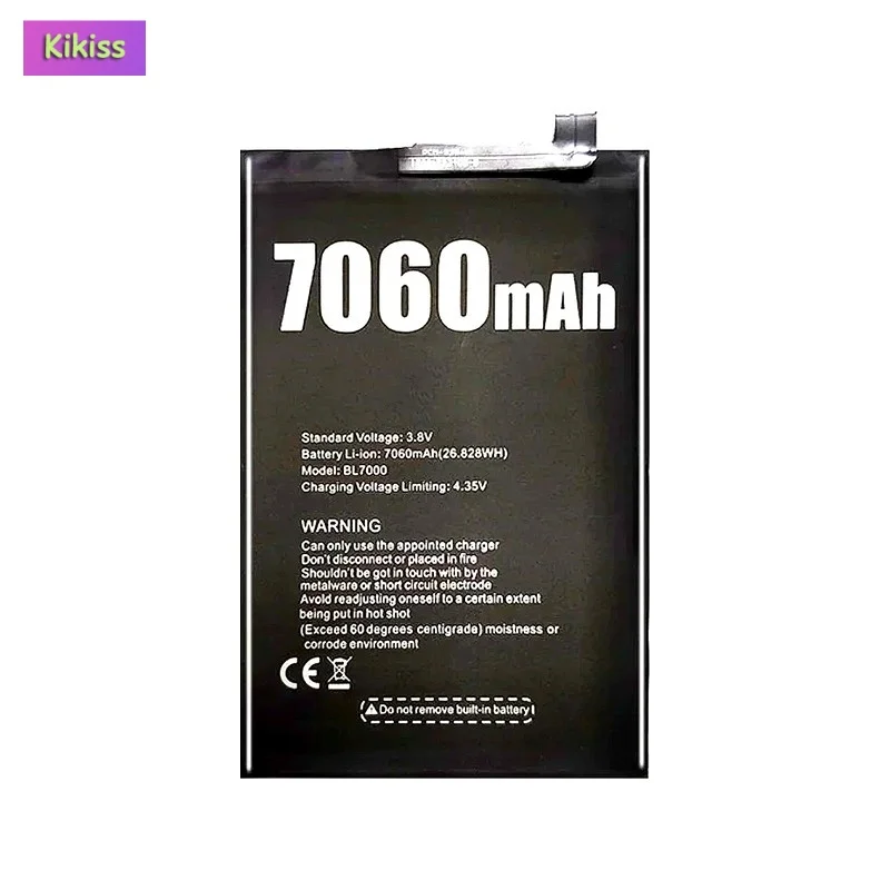Replacement Mobile Phone Battery For Doogee BL7000 BL7000 7060mAh