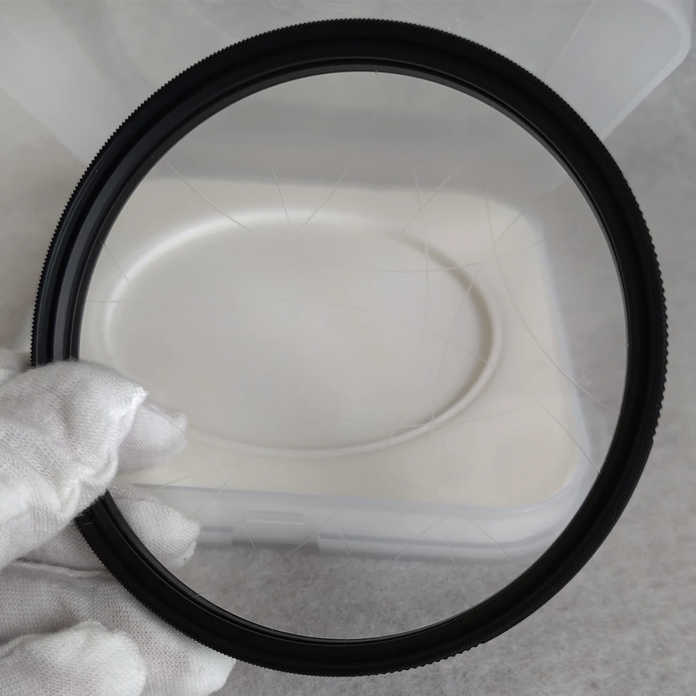 Lustige Unregelmäßige Lichtverlängerungsstreifen-Filter 67mm 77mm 82mm Blau Orange Weiß Streuendes Sonnenlicht Unordentliche Beleuchtungsfilter – Detail 11