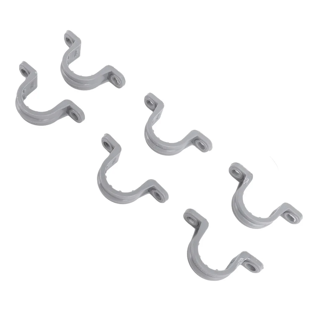 

30 шт. пластиковые изделия ​ Хомуты для крепления труб ​ 3/4 дюйма ​ 1 дюйм ​ Крепежные хомуты для ПВХ труб ​ U-образная форма ​ Серый ​ Пластиковые хомуты для труб ​