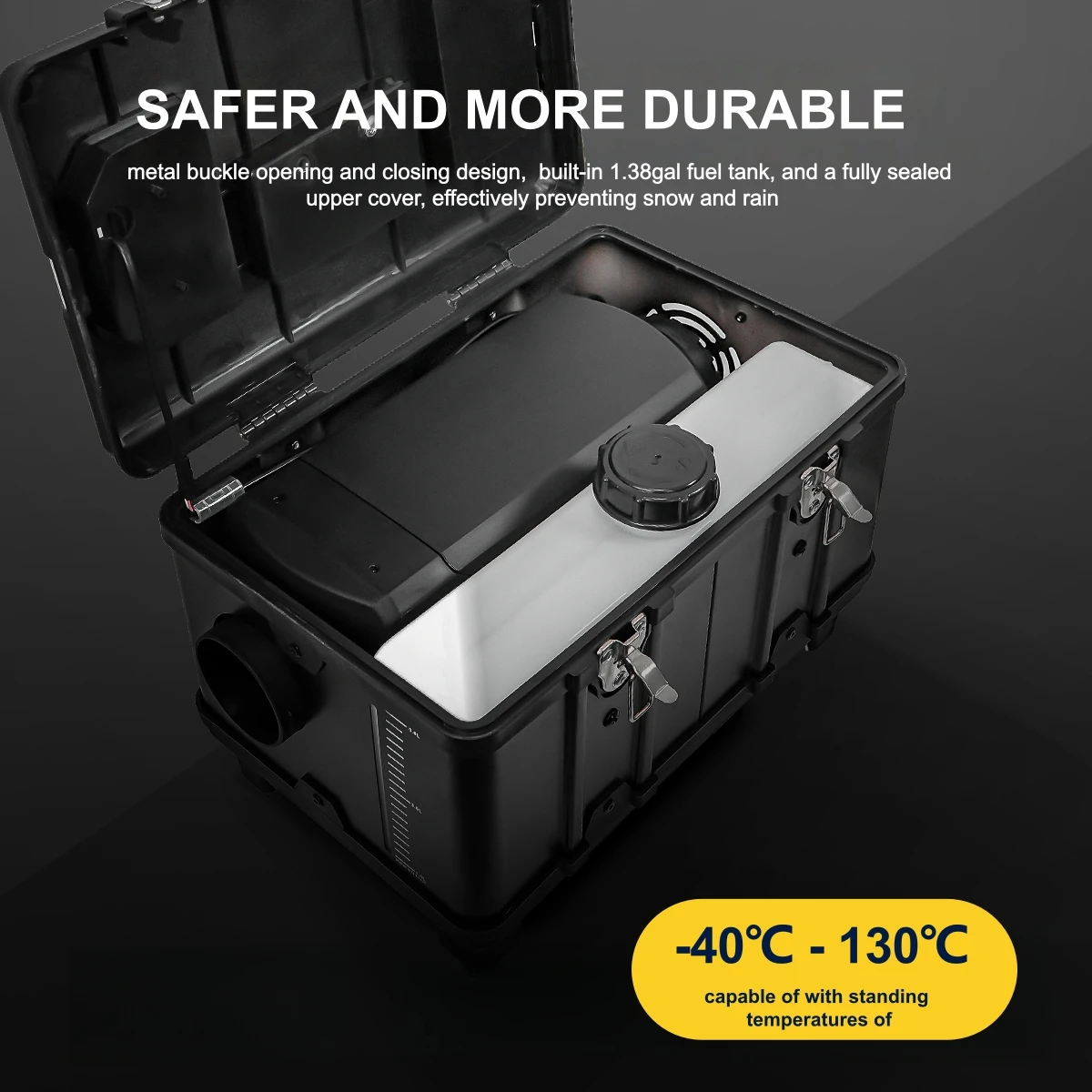 12V&24V&220V AC&DC Universal 8KW Diesel Air Heater All In One Parking Heater with bluetooth App Control For Home RV Vehicle