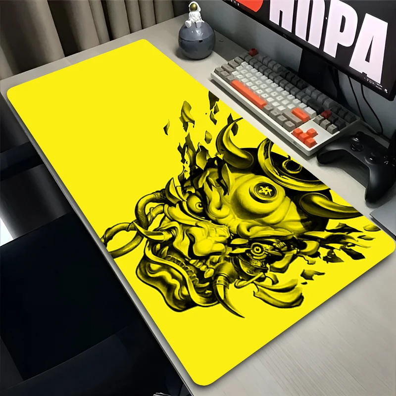 Cool E-sports Gamer Mouse Pad Big Size Laptop Desk Mat Anime Carpet Non-Slip Keyboard Pad Gaming Extended Mousepad For Best Gift