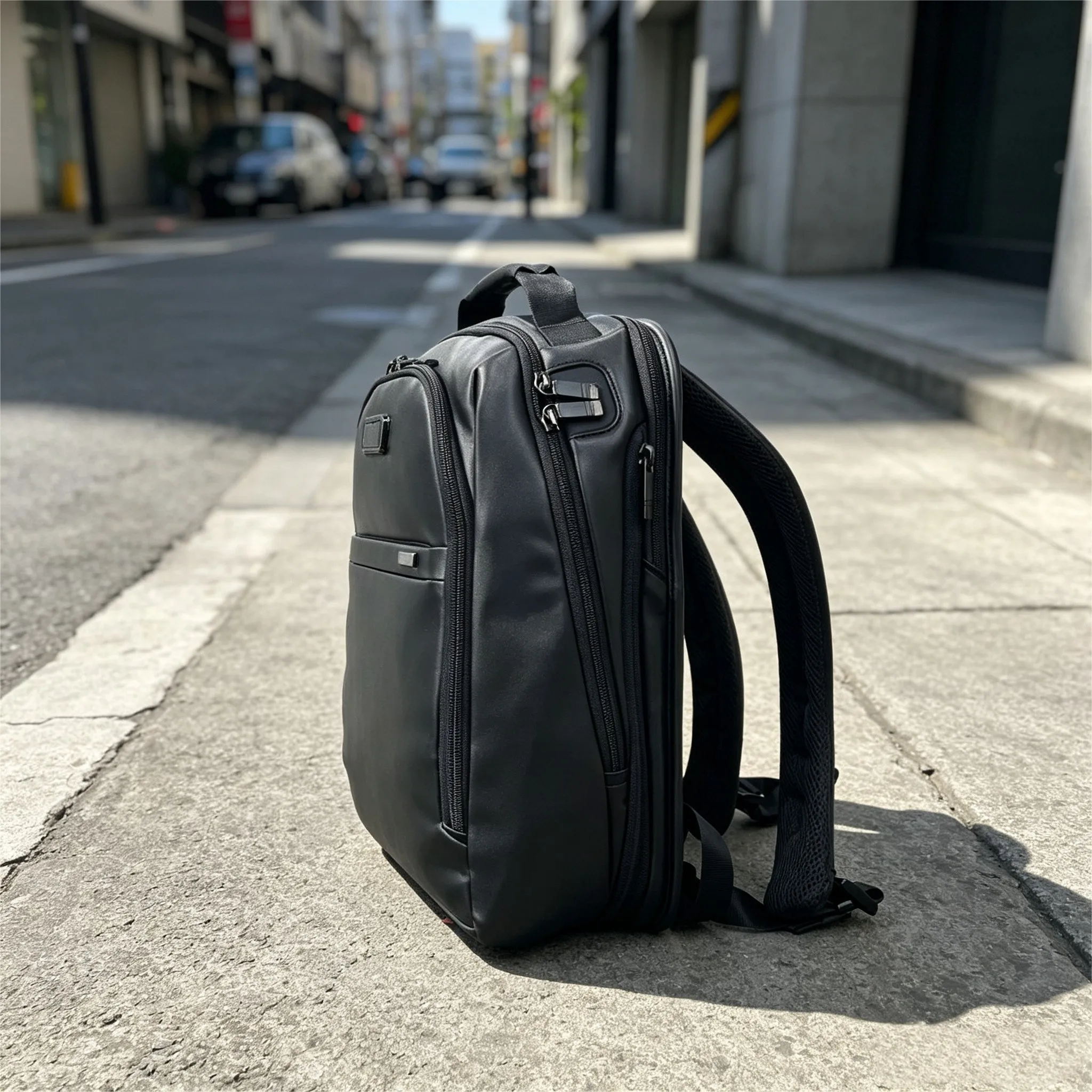 Mochila Ejecutiva para Hombre, - Leather Work Backpack reseña y precio
