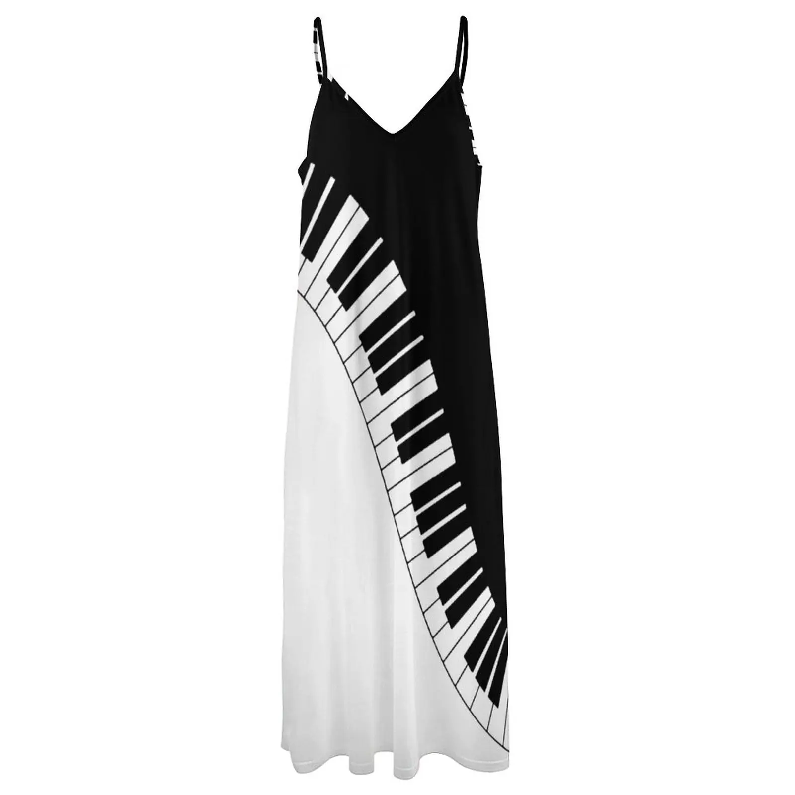 Piano Keyboard Sleeveless Dress summer woman dress 2023 Dresses for wedding party