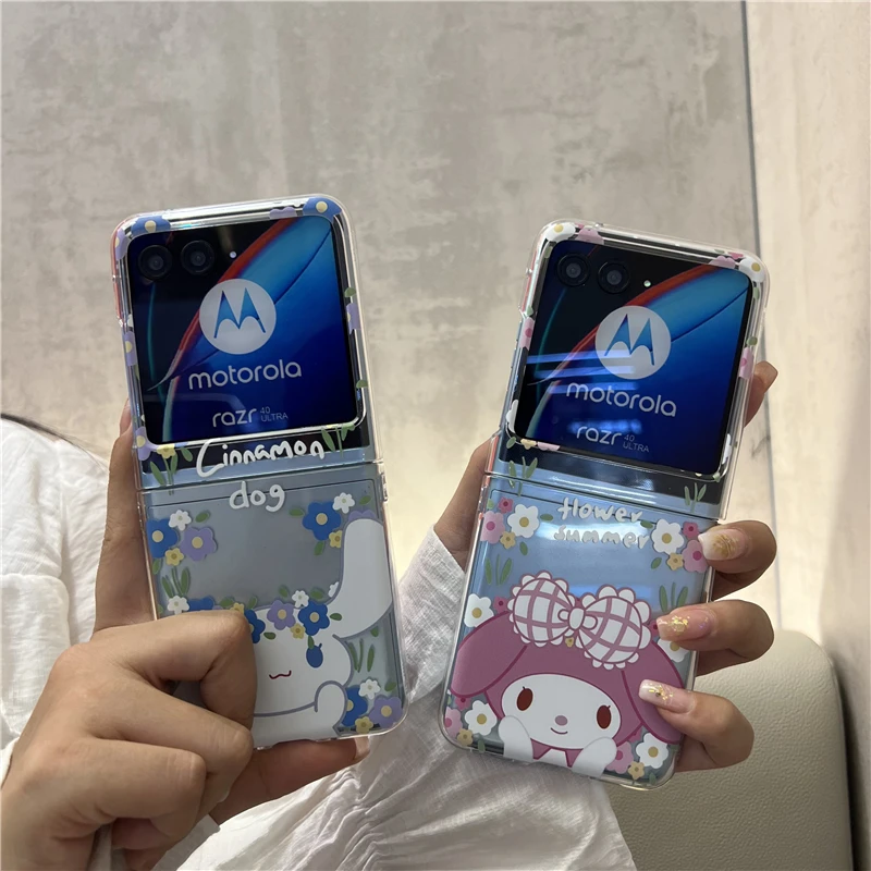 Toy Anime Melody Cute For Motorola RAZR40 Ultra OPPO Find N N2 N3 Flip VIVO X Flip FOLDCover Phone Case