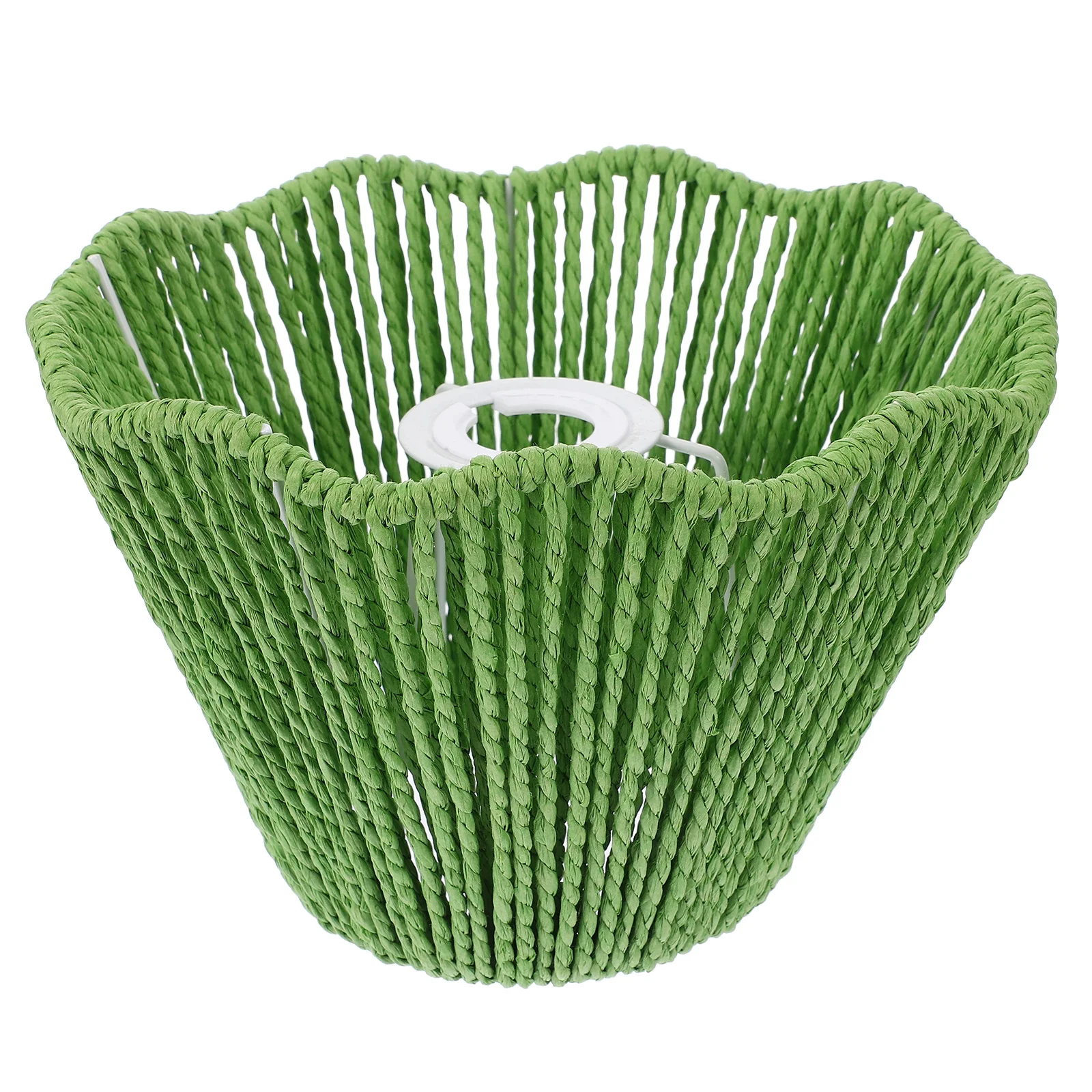 

Sturdy Paper Rope Woven Lampshade Lightweight Decorative Replacement For E27 E14 Pendant Ceiling Lamps Office Home