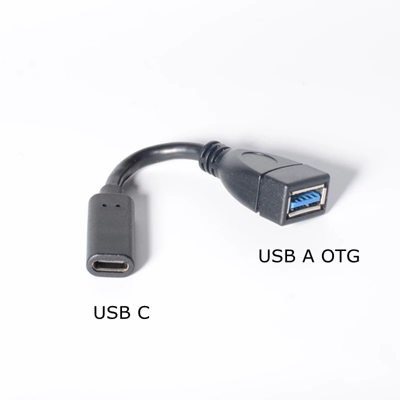 USB-C - USB a OTG アダプター ケーブル 3.0 タイプ a メス - タイプ C メス データ同期充電コンバーター ワイヤー Android デバイス用