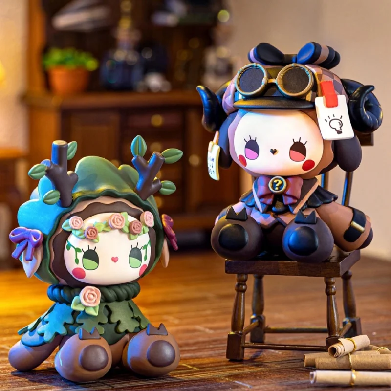 EMMA سر الغابات الثلجية فيلا صندوق أعمى الظلام نمط إيما دمية صندوق غامض مفاجأة حقيبة ديكور هدية مزخرفة عيد ميلاد اللعب