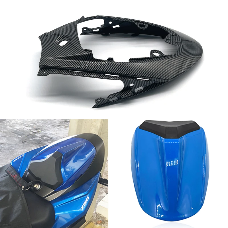 For Suzuki GSX-S750 2017-2021 2018 2019 ABS Injection Passenger Pillion Rear Seat Cover Solo Fairing Cowl gsxs750 gsxs gsx s 750