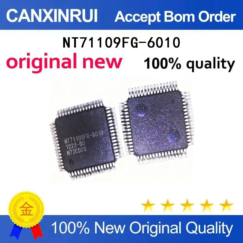 

(5-100 Pieces) NT71109FG-6010 brand new LCD chip