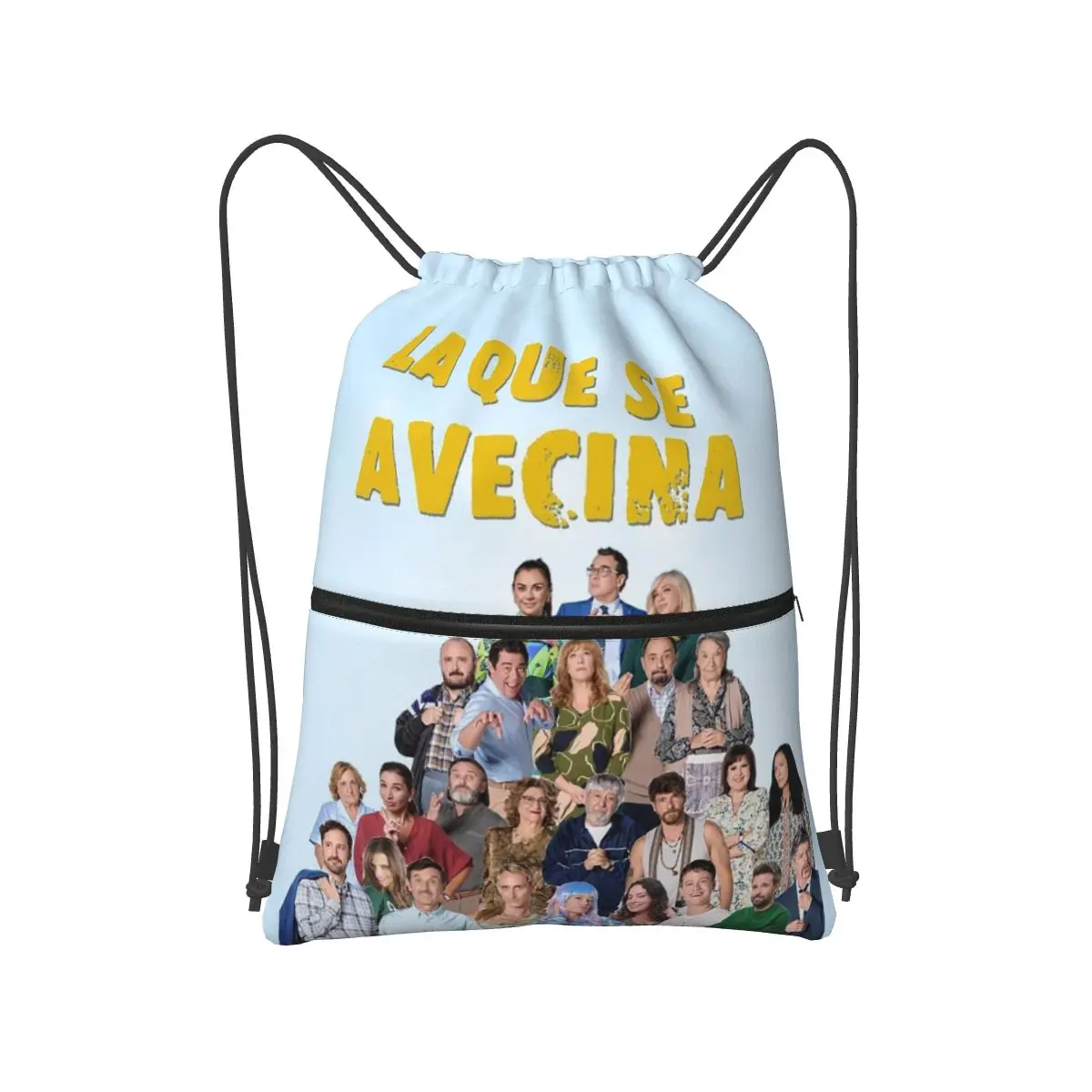 

La Que Se Avecina Backpacks Multi-function Drawstring Bags Sports Bag Book Bags for Travel Students