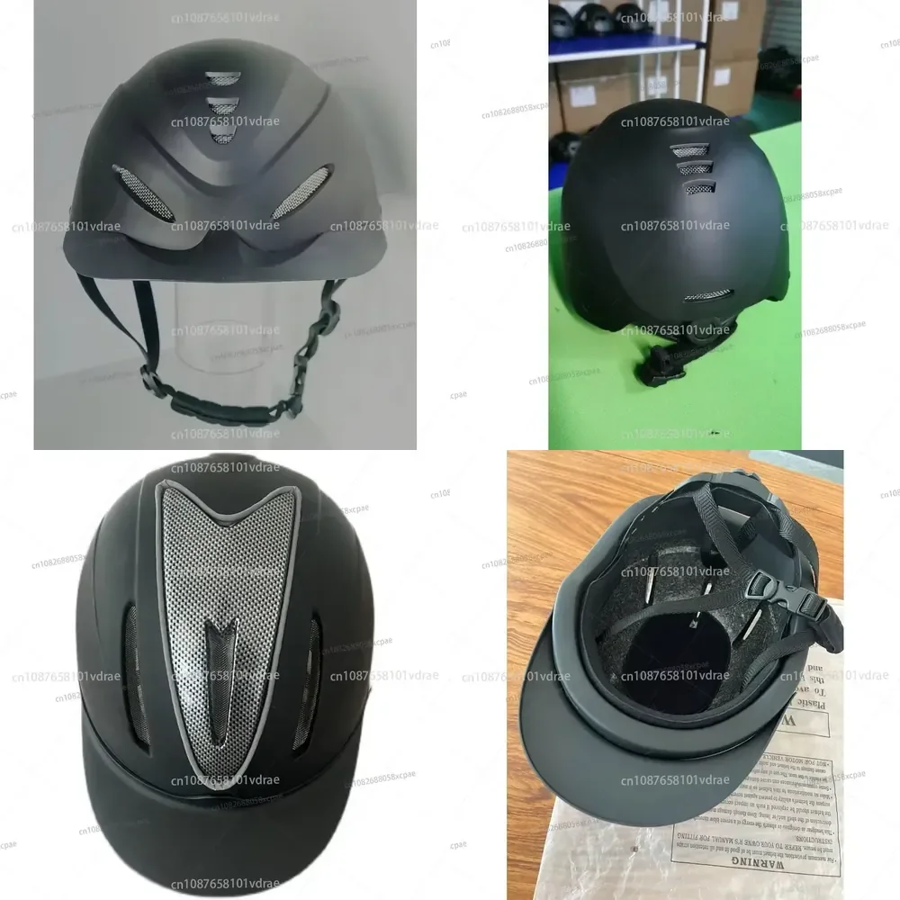 Equestrian Helmet Hard Hat Large Adjustable Knob