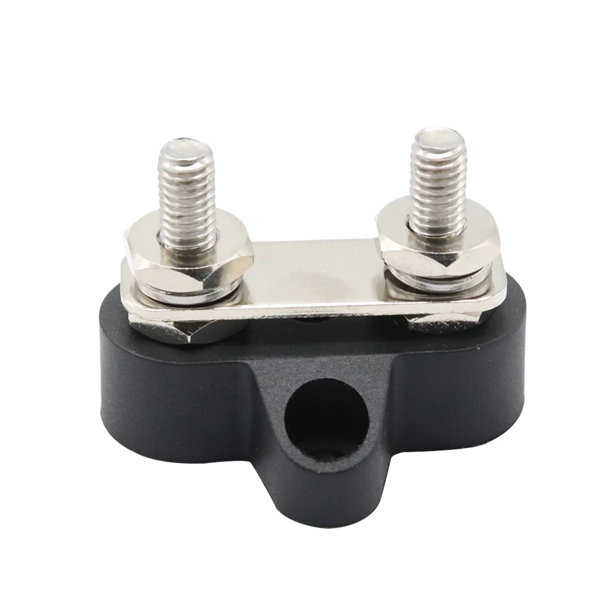 

Dual Terminal 48V Heavy Duty Power Distribution Block For Car Boat Truck Rv Durable Glass Fiber Reinforced Nylon Base