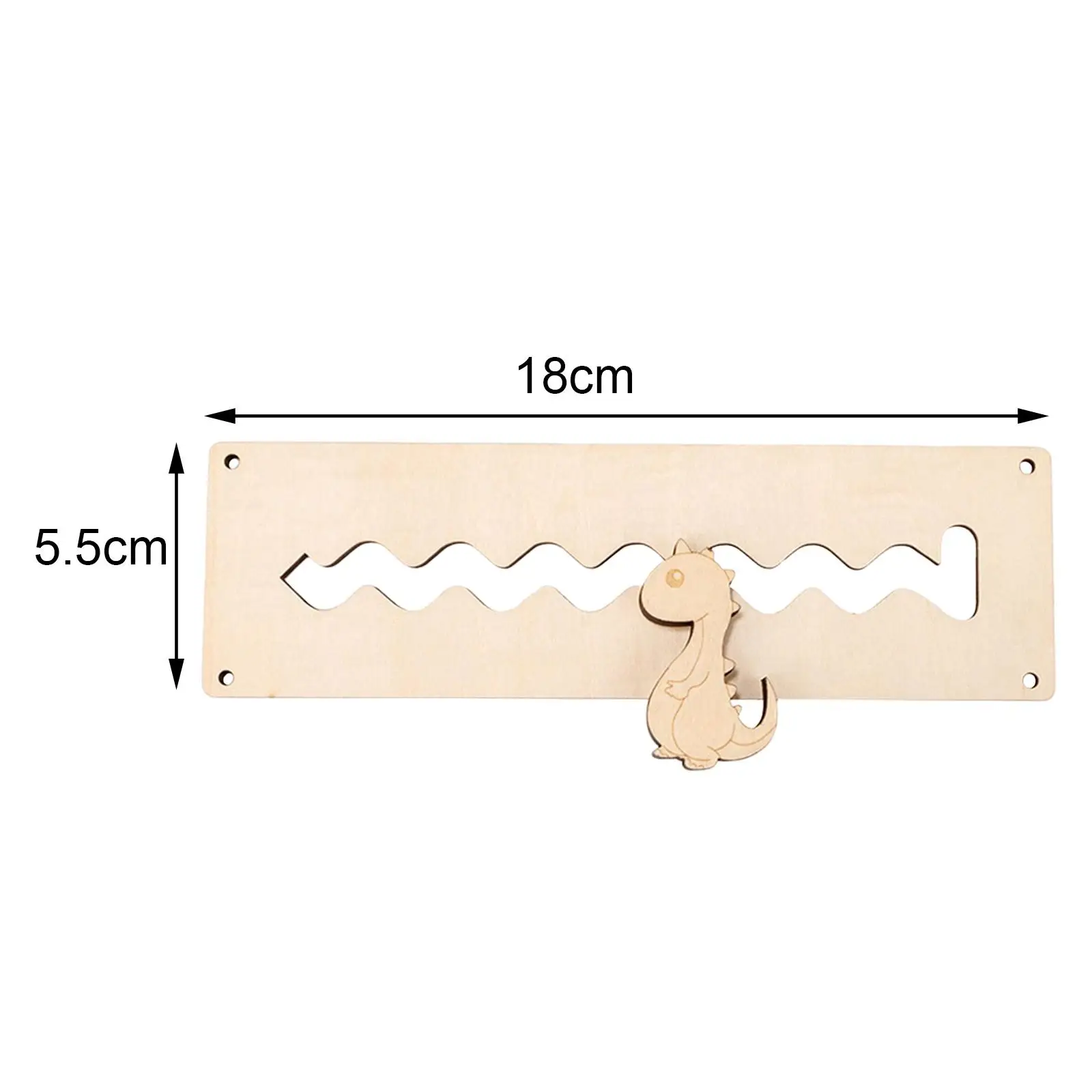 Zabawki sensoryczne do wczesnej edukacji, tablica manipulacyjna, drewniana zabawka rękodzielnicza sensoryczna