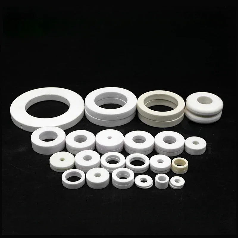 Aluminum Oxide 95 High-Temperature Resistant Ceramic Circular Ring Wear-Resistant Ceramic Insulation Gasket