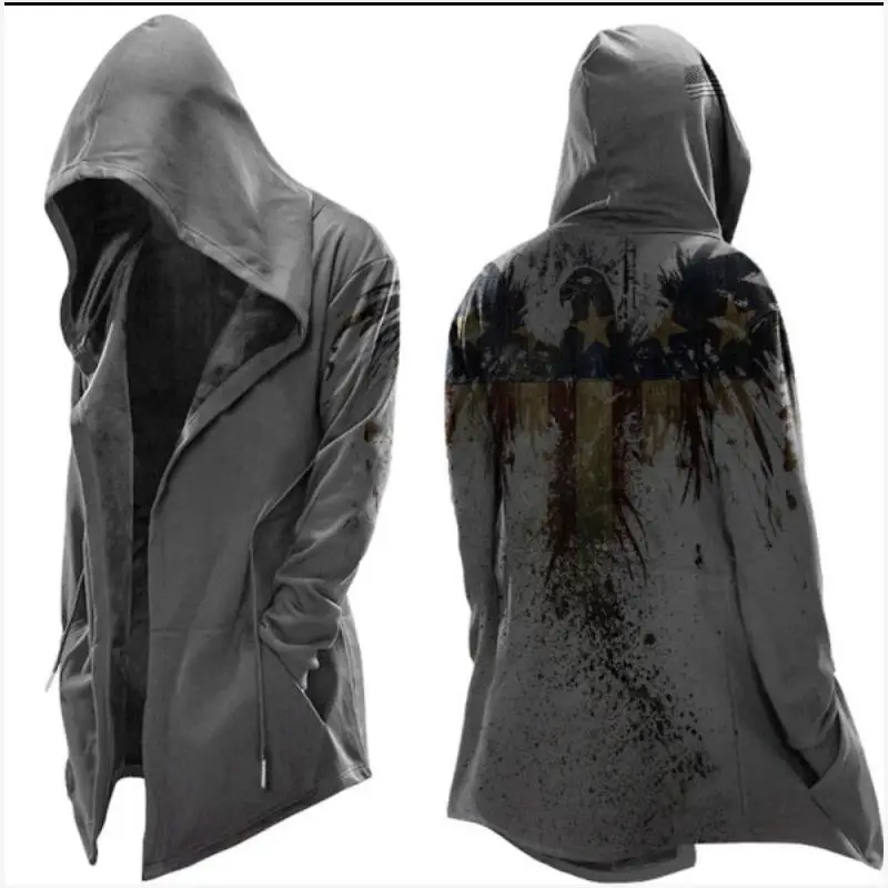 Men's Casual Hooded Sweatirt New Sle Simple Design Dstring Coat New Faion Autumn Cotton Comfortable Loose Fit Sweats...
