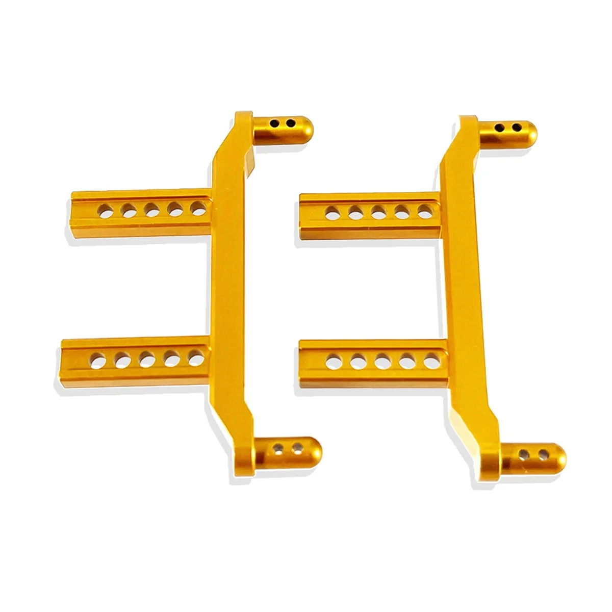 Aluminium Alloy Front and Rear Body Mount Post for SCY 1/16 16101 16102 16103 16101PRO RC Car Upgrade Parts Gold