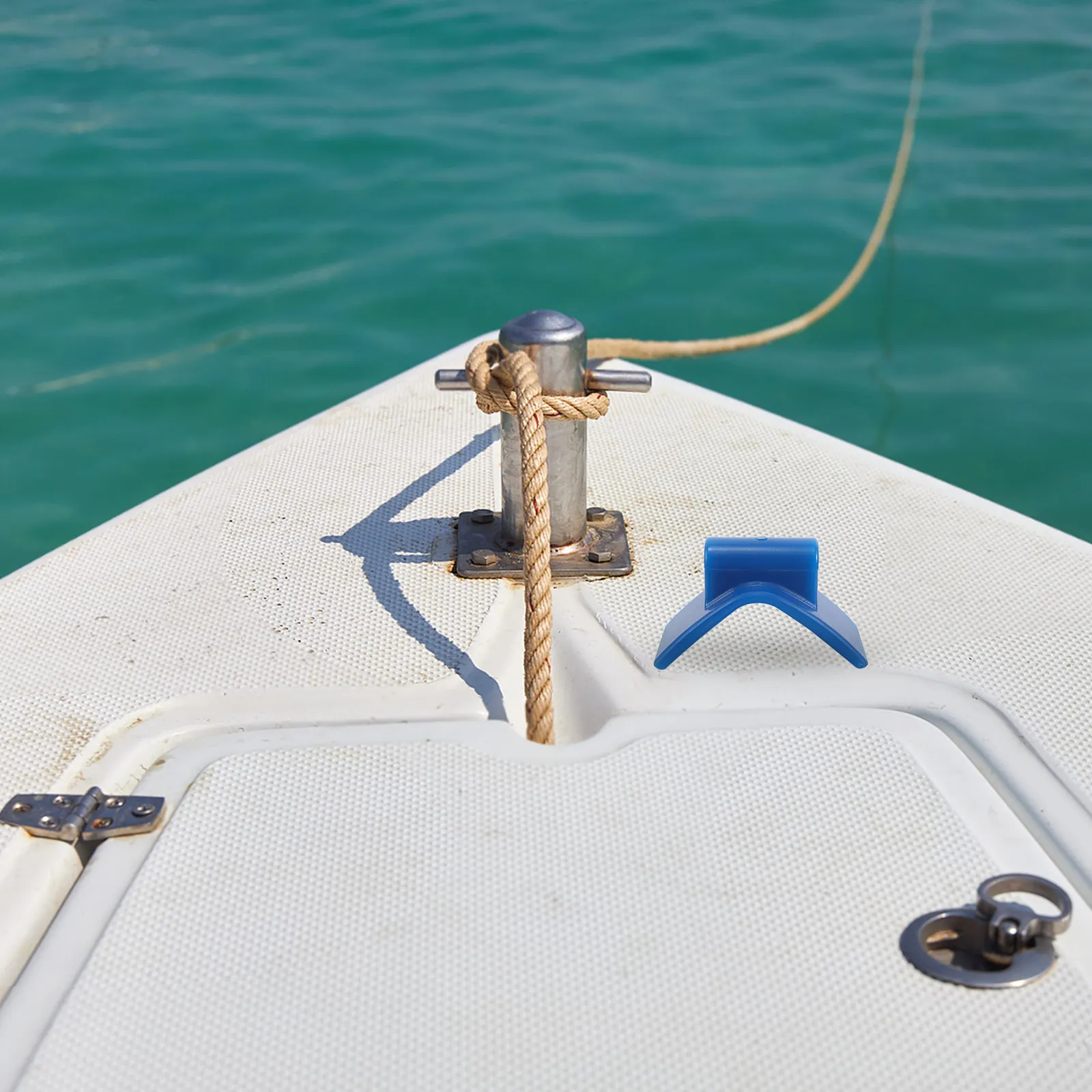 Marine Trailer Bow Stop Block Heavy Duty V-Shape Roller Boat Trailer Stopper for Stable Secure Loading and Transport