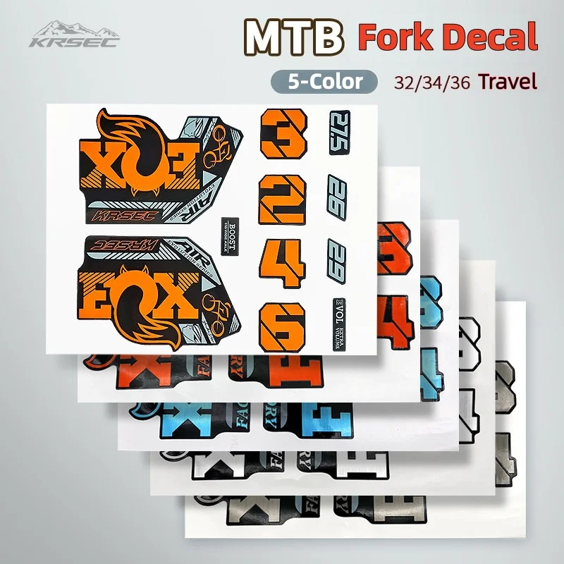 Front Fork Stickers For MTB Bicycle Quality Bike Decals DIY AM DH Forks Sticker Waterproof Protective Film