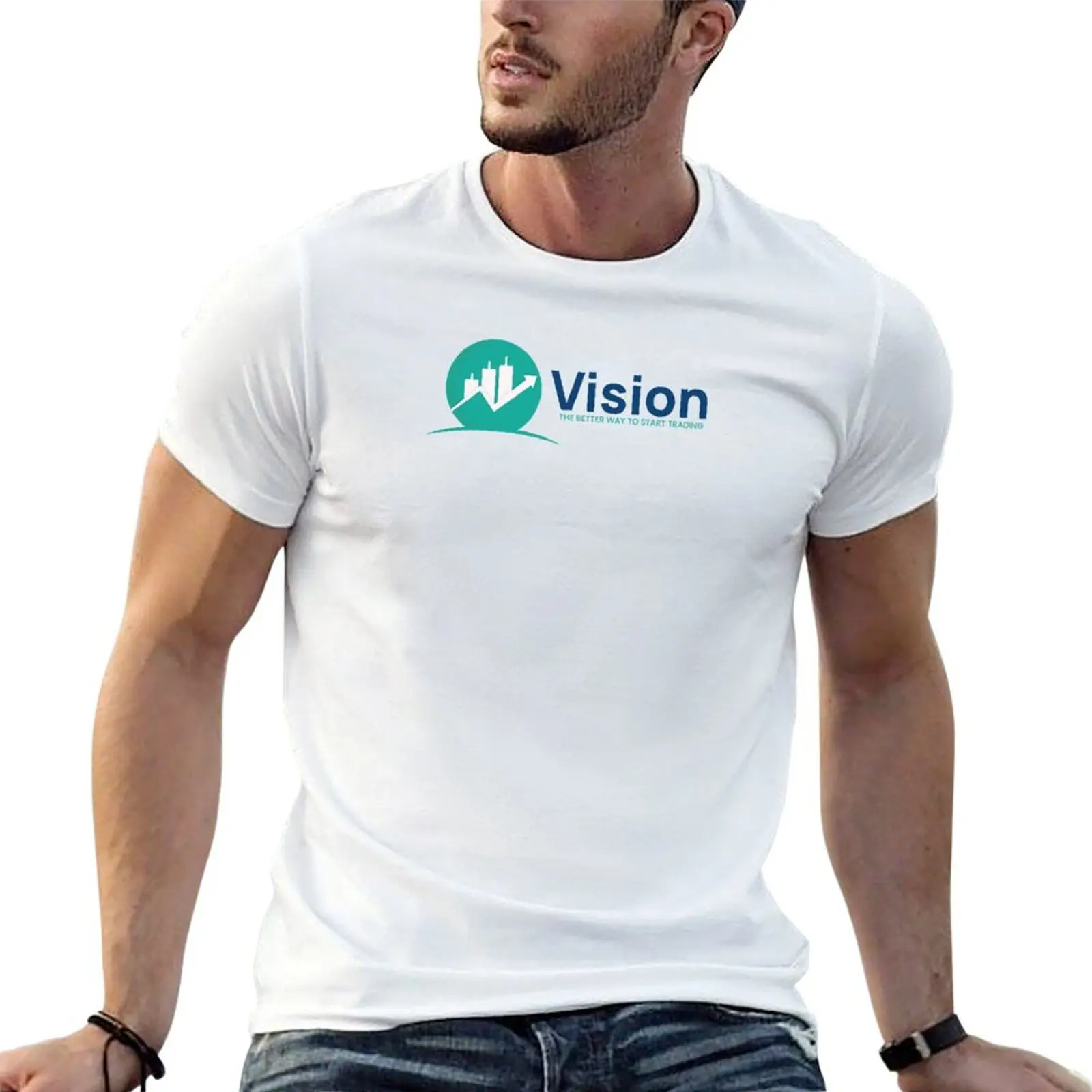 Vision T-Shirt graphic t shirts anime clothes t shirts men
