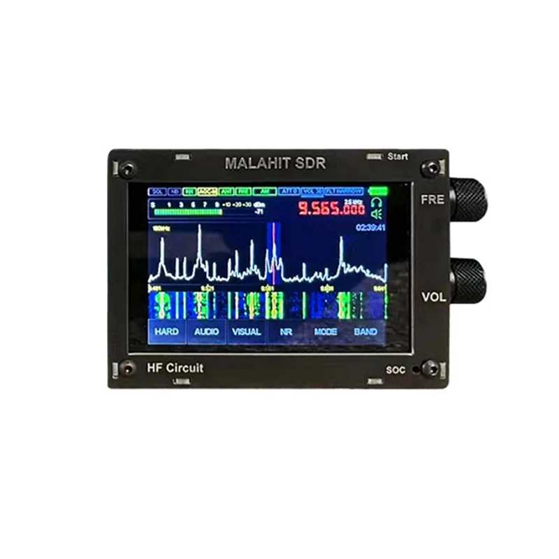 50K-250Mhz 400M-2Ghz SDR Pro Malachite Receiver All-Band Aviation Band Radio Receiver With Expansion Board