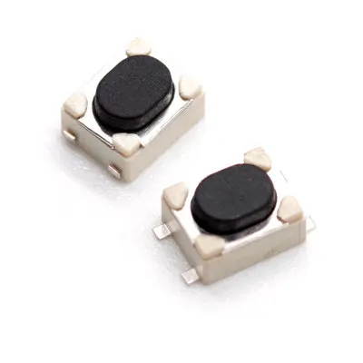 50pcs/lot 3*4*2.5 SMD Touch Button Car Remote Control Key Switch 3x4x2.5 4.2X3.2X2.5MM e-cigarette micro switch