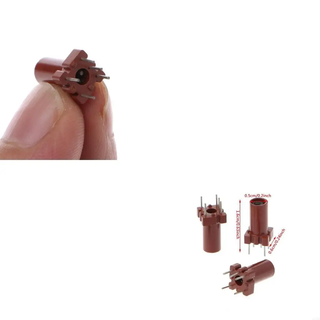 20 Pcs Adjustable Inductor for Shell Skeleton Empty Ferrite No Inductor Coi