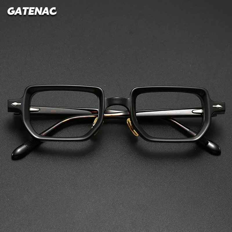 Очки Gatenac Luxury из ацетата для мужчин новые фотохромные очки 2026 года с защитой от синего света прогрессивные чтения женщин