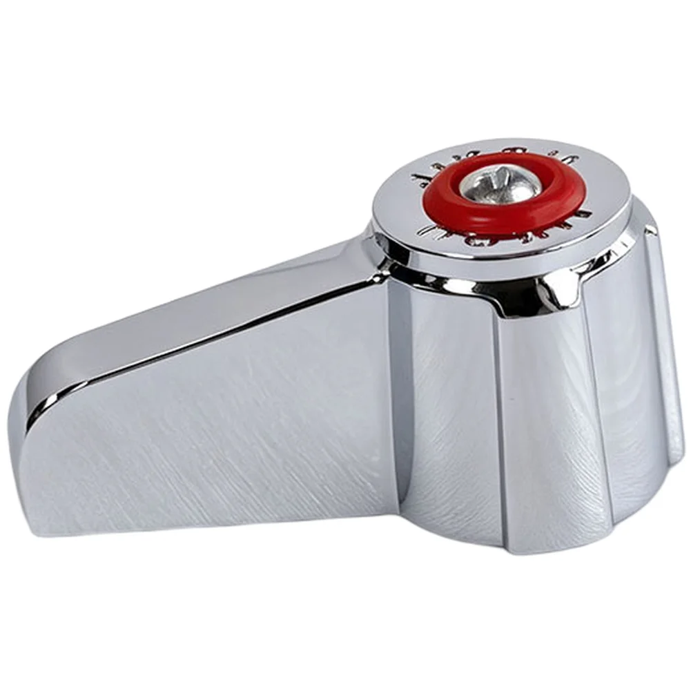 Zinc Alloy Construction Hot Cold Water Lever Handle Kit for Replacement on Standard Faucet Cartridge Assemblies