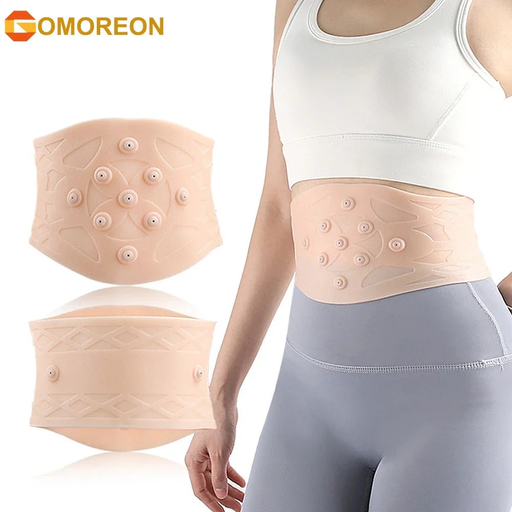 

Lower Back Support Brace, Sebs Magnetic Back Therapy Sports Waist Protective Guard Wrap Extensor Tendonitis Brace for Men Women