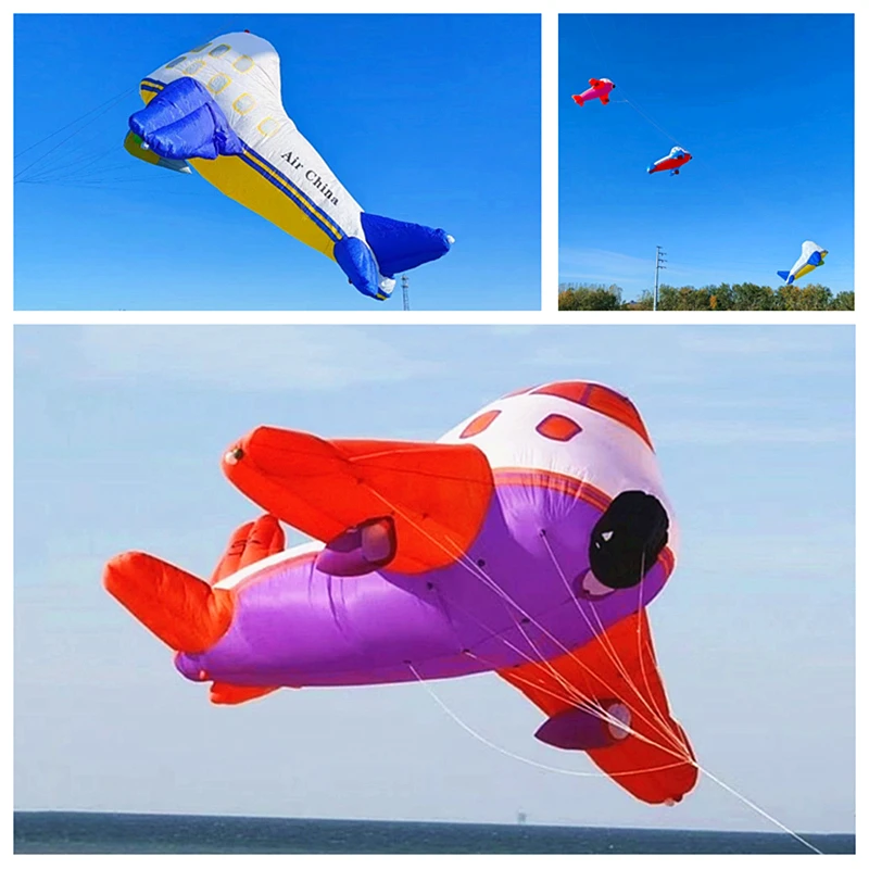 

6m Plane kites new kites inflatable toys professional kite adult line kites reel octopus kite flying snake Winder enough game