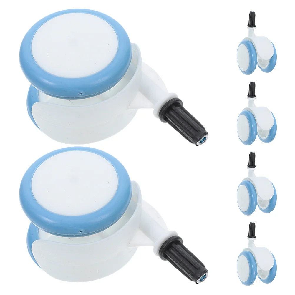 

6Pcs Baby Stroller Wheel Accessories Smooth Swivel Universal Antislip Quiet Casters for Indoor Use and Outdoor Mobility