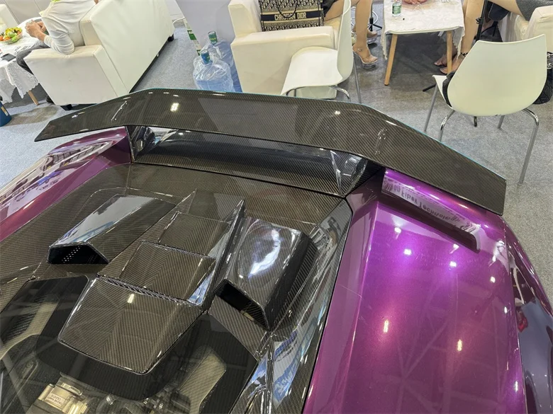

Tecnica Style Dry Carbon Fiber Rear Spoiler Trunk Spoiler for Lamborghini Huracan LP580 LP610