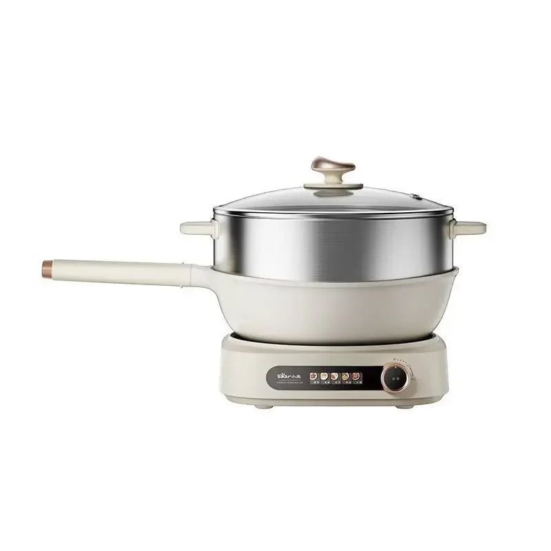 

Split electric wok, household electric stir fry pan