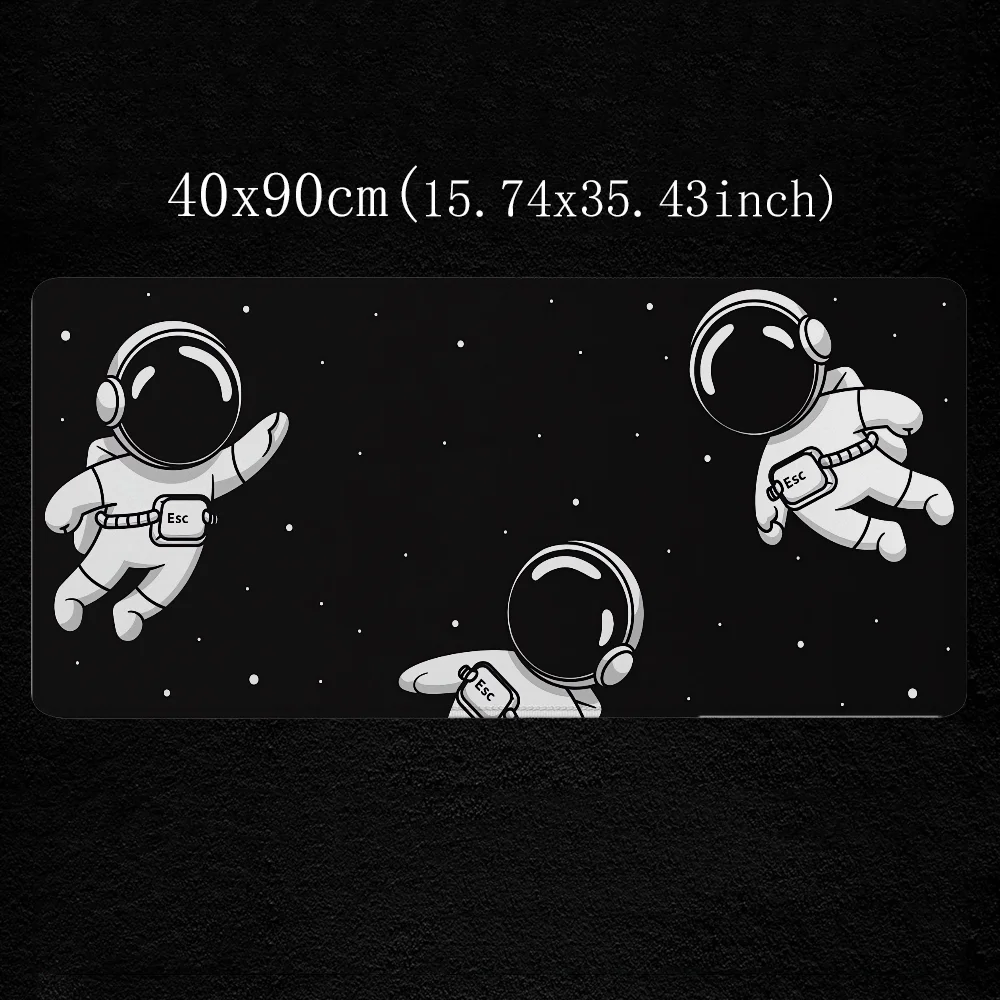 Gamer Desk Pad Gravity Astronaut Pc Gaming Accessories Mouse Pads Mousepad Anime Mat Large Mats Office Xxl Mause Setup 900x400