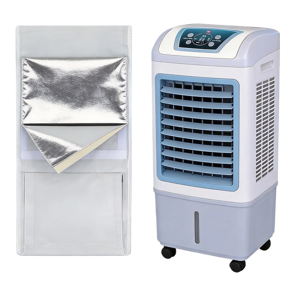 Air Conditioning Vent Kit Portable Window Seal Vent Kit Adjustable-Exhaust Vent Cover Oxford Cloth For Single/Double Hose Units