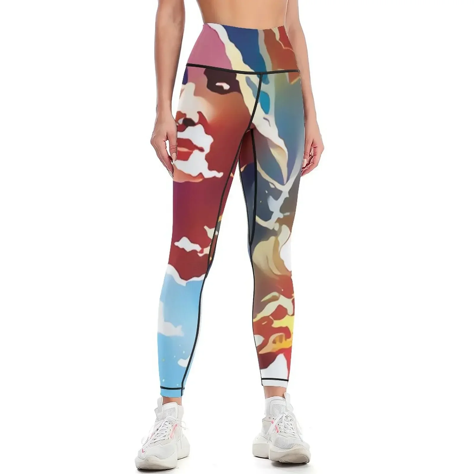 

Angelic Melania - Heavenly Cutout Edition Leggings Women's tights gym pants trousers Fitness clothing Womens Leggings
