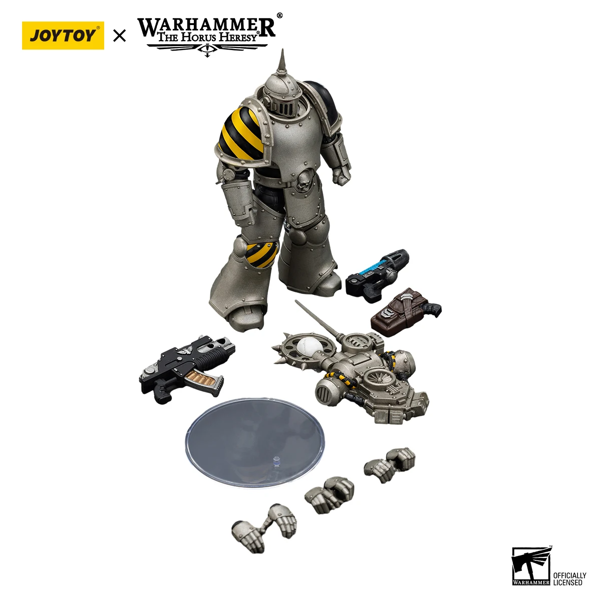 Figurki akcji JOYTOY Warhammer 30K 1/18 Iron Warriors MKIII Tactical Sergeant 2 szt. Model wojskowy anime