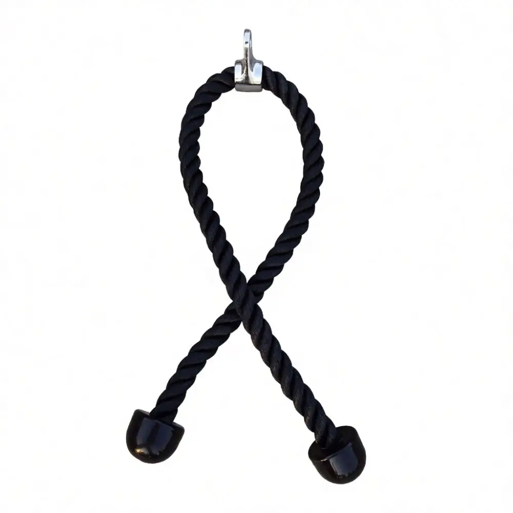 Advanced Steel Tricep Attachment For Fitness Gym Cable Machine Strength Training Exercise Muscle Building Workout Gear