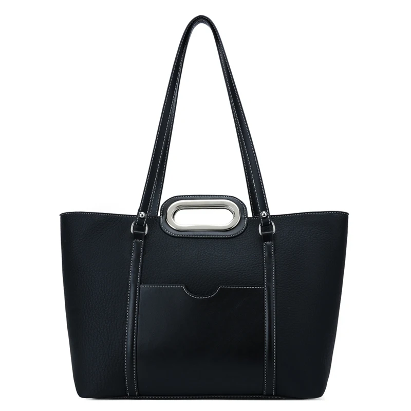 

Женские сумки-тоут из искусственной кожи большой вместимости, повседневные сумки через плечо для женщин, модные женские сумки для покупок