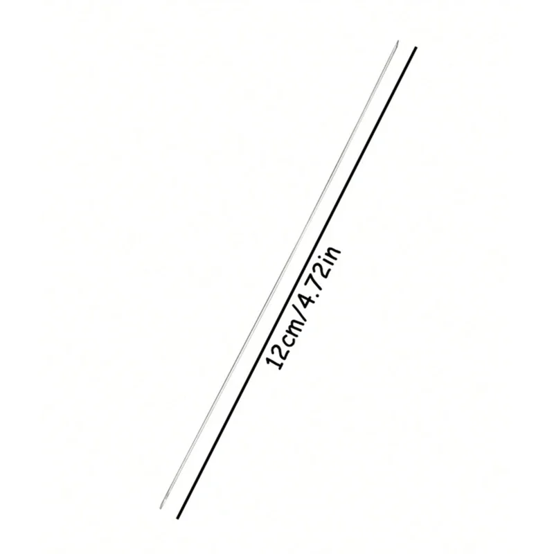 10Pcs Metal Beading Needles for Jewelry Making, Bead Threading String Pins Cord Tools for Bracelet Necklace DIY Crafts