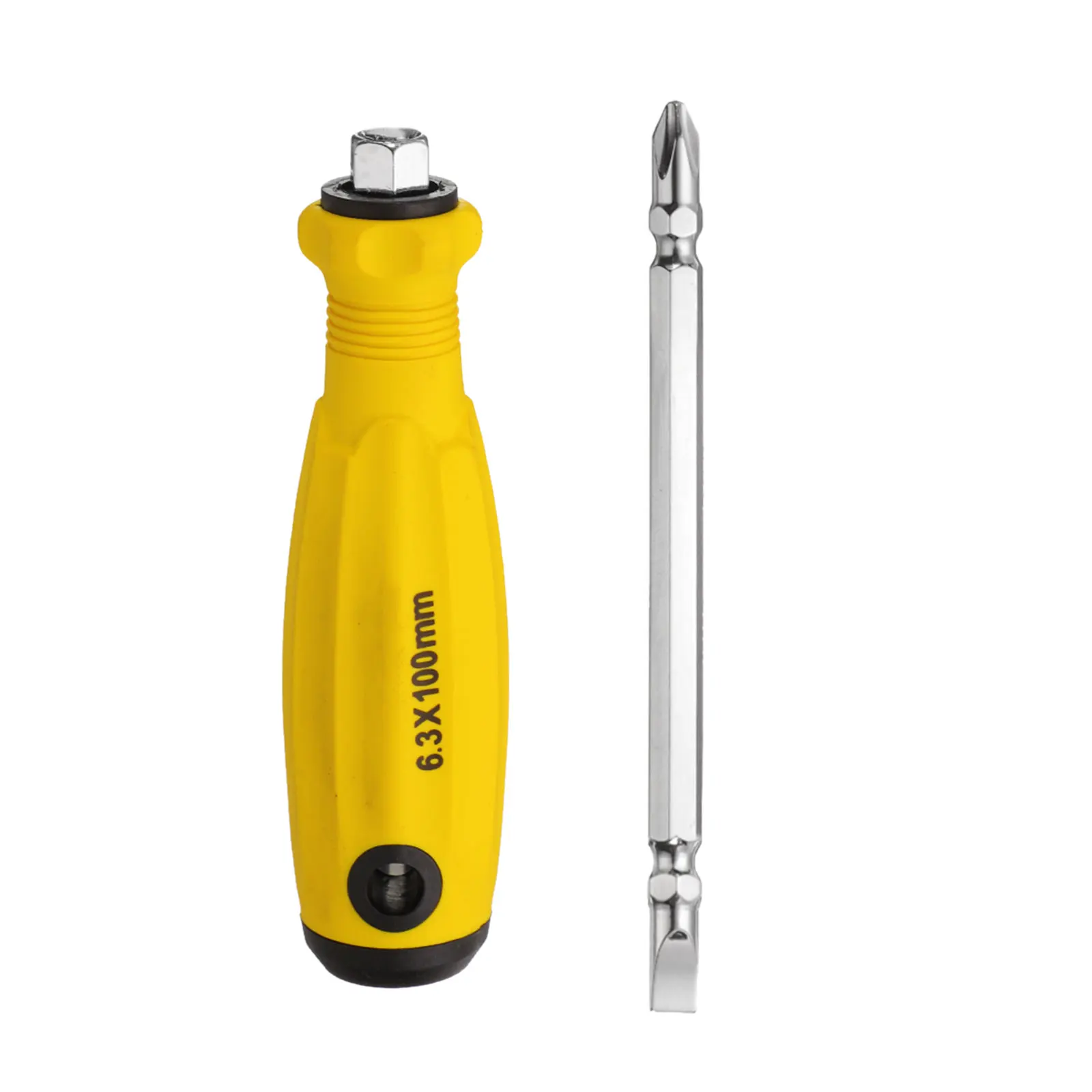 PH0 PH2 SL3 SL5 SL6 Phillips Slotted Screwdriver CR-V Magnetic Cross Flat Head Screwdrivers with Handle DIY Repairing Hand Tools