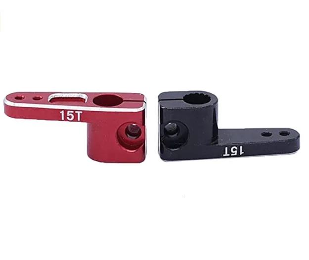 Metal 15T Servo Horn Arm for Axial SCX24 90081 AXI00002 1/24 RC Crawler Upgrade Parts