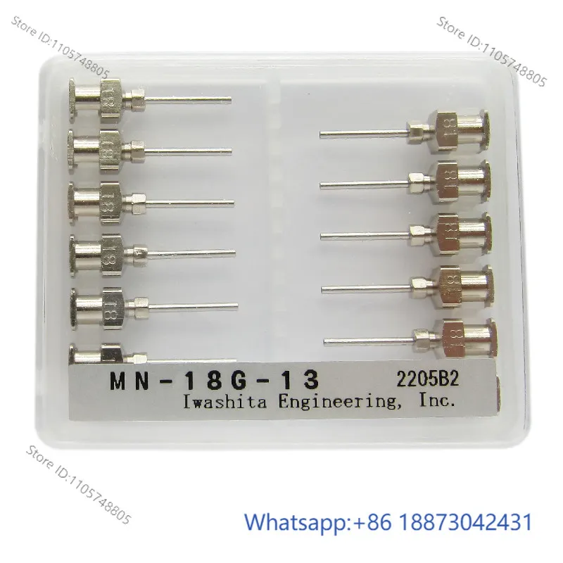 Japanese stainless steel needles MN-16G--19G-13 needles in a box of 12 pcs