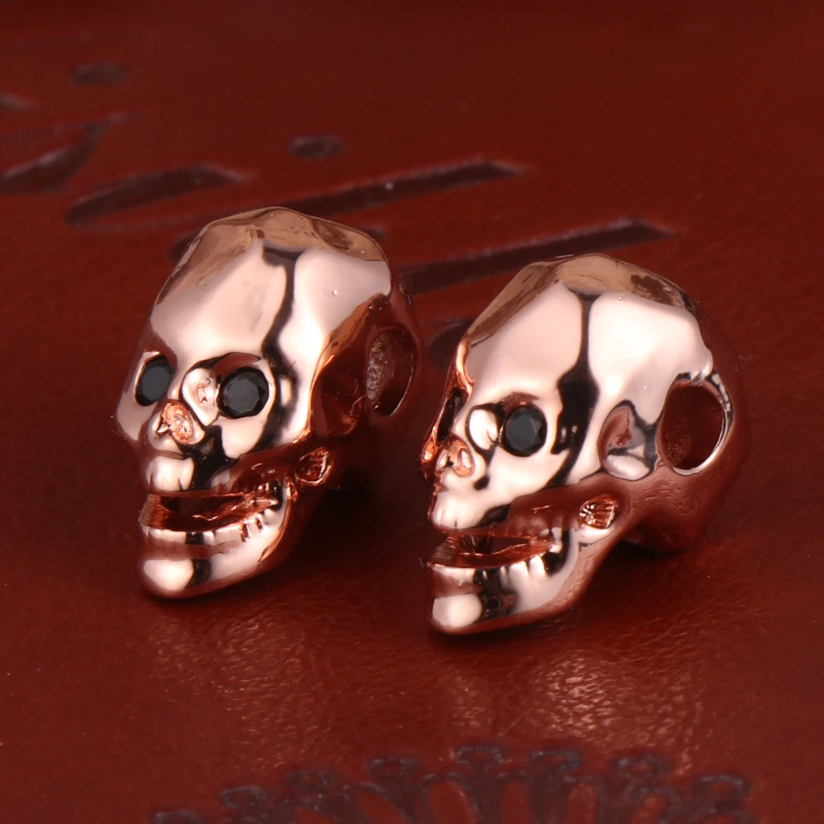 

Skull Jewelry Bracelet Beads Chic DIY Ghost Head Pendants Bag Belt Garment Decoration Accessories