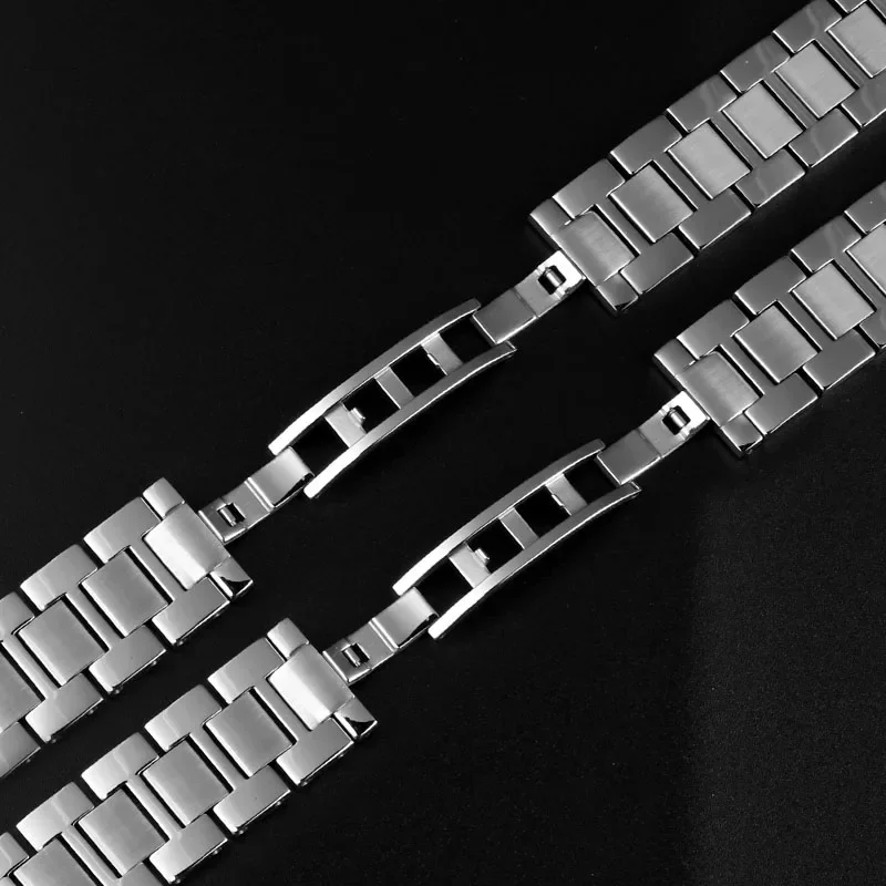 Для Cartier Tank Solo Ronde Series стальной ремешок для часов, брелок для часов W5200014, мужской и женский ремешок для часов с плоским интерфейсом 16 мм, 17 мм, 20 мм, 23 мм