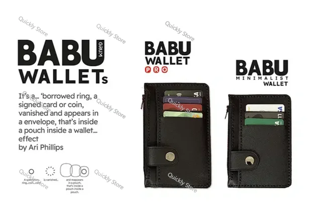 

Ari Phillips And Grum ручной работы — фокусы Babu Wallet Pro (мгновенная загрузка) Быстрая отправка