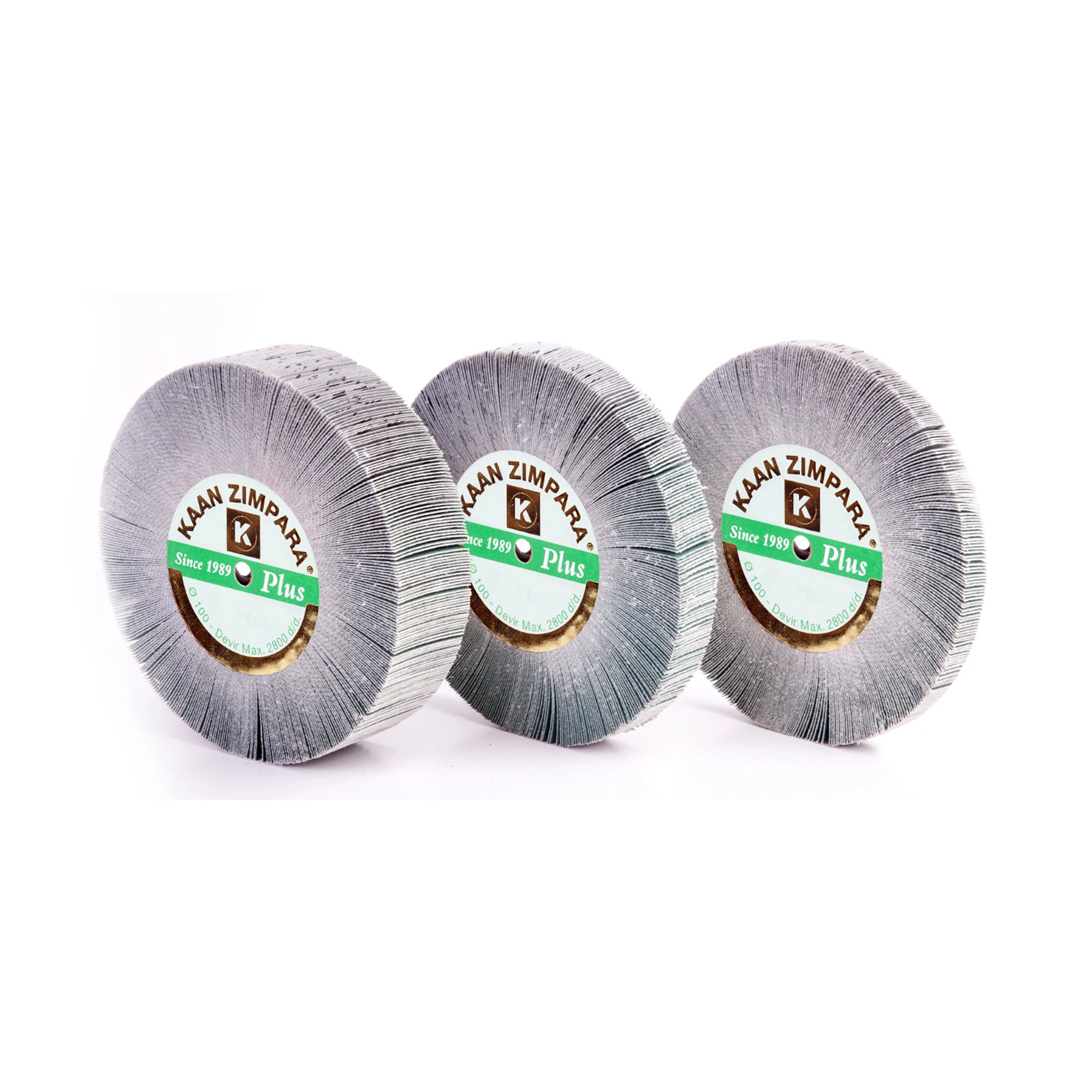 Roda de Lixamento Abrasiva KAAN ZIMPARA Plus Emery Fan Diamond Grind Full Sandwich 100mm 150 # -600 #   Grão de abrasivo 7/10/15/30mm de espessura